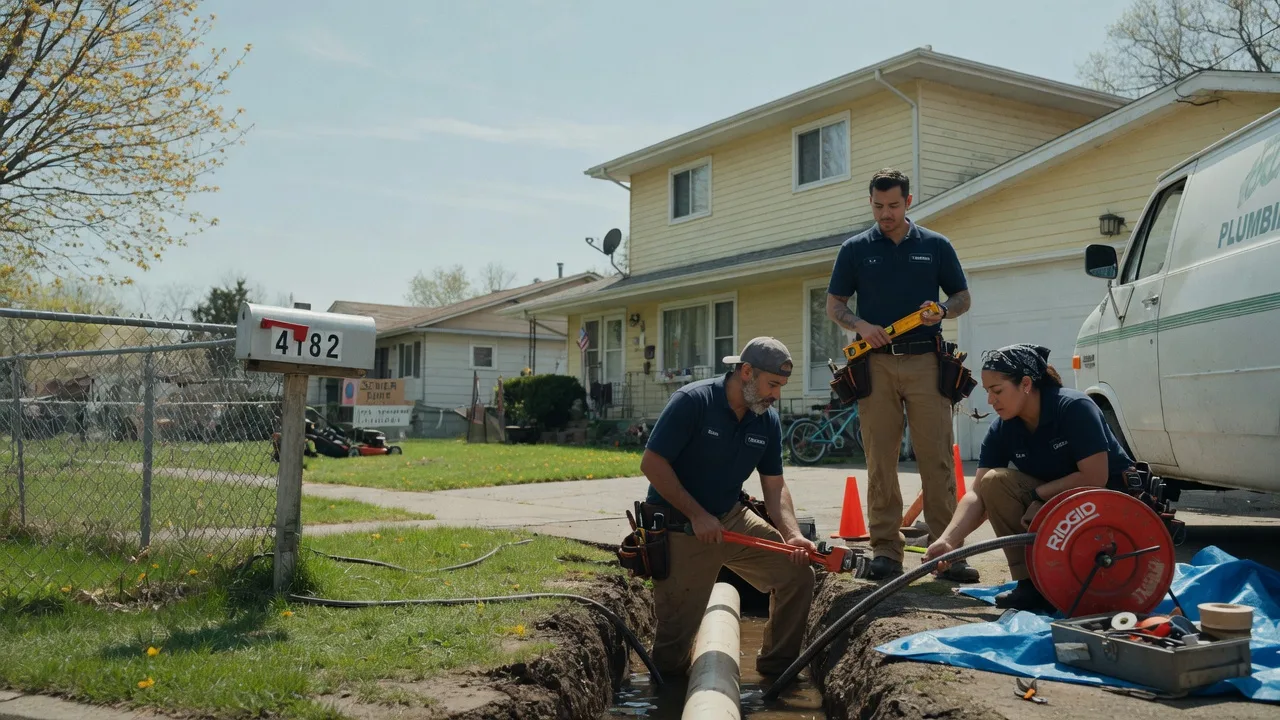 Gas Line Repair in Harmon, IL near me